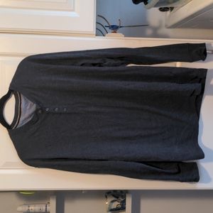 Weatherproof Long sleeve Henley XL